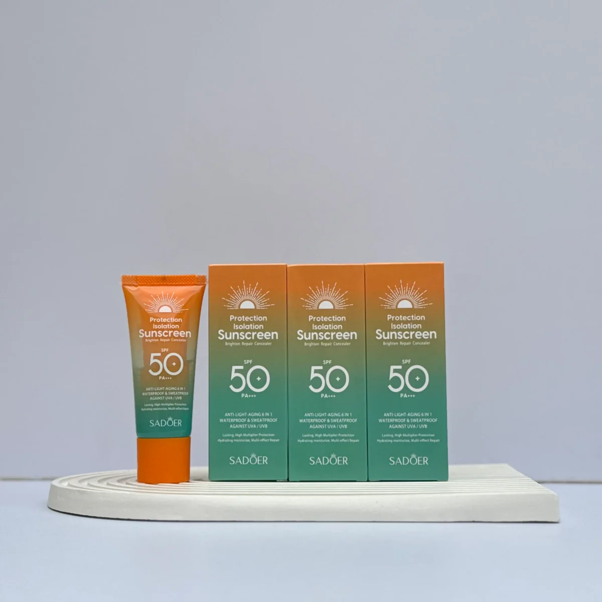 ضد آفتاب ۶ کاره سادور | SADOER 6-in-1 Sunscreen SPF 50